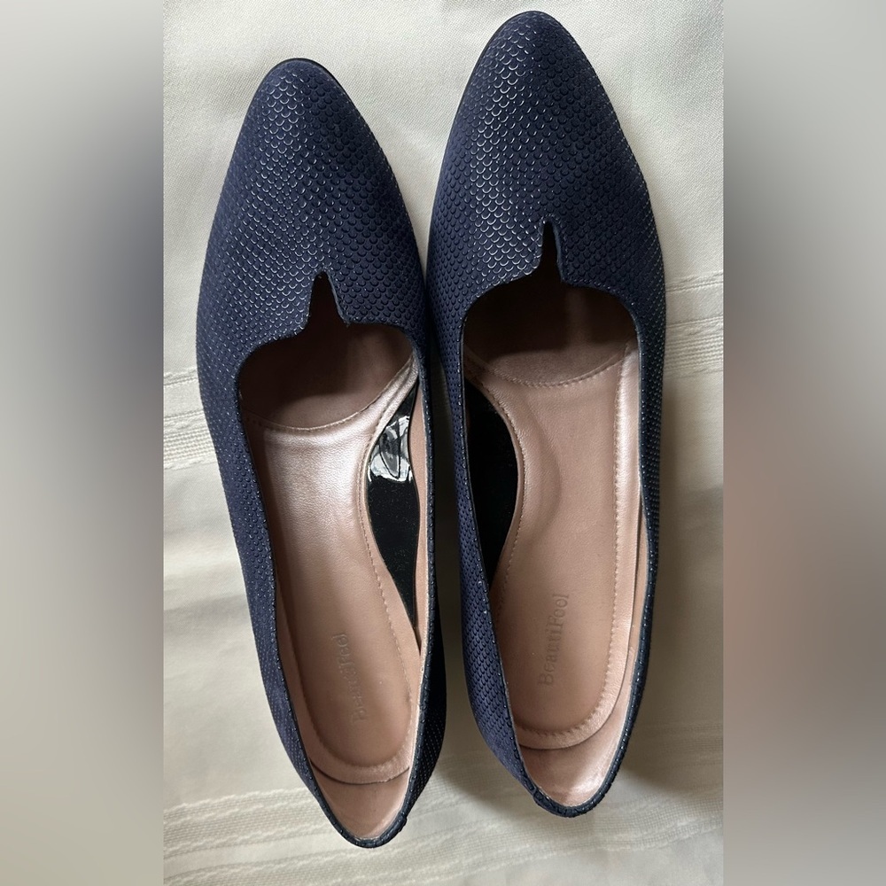 BeautiFeel Navy Elegance Heels - Picture 2 of 11